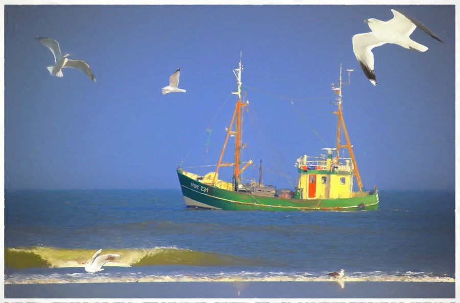 Boat and Gulls Final