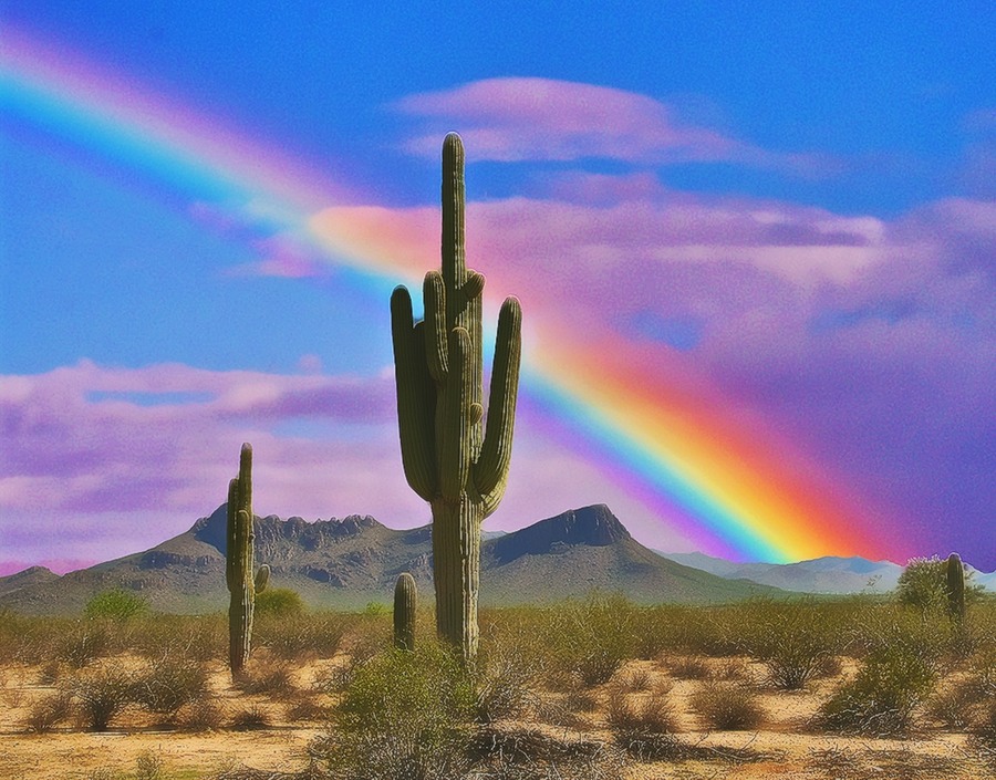 Desert Rainbow