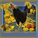 Still Life and Rooster