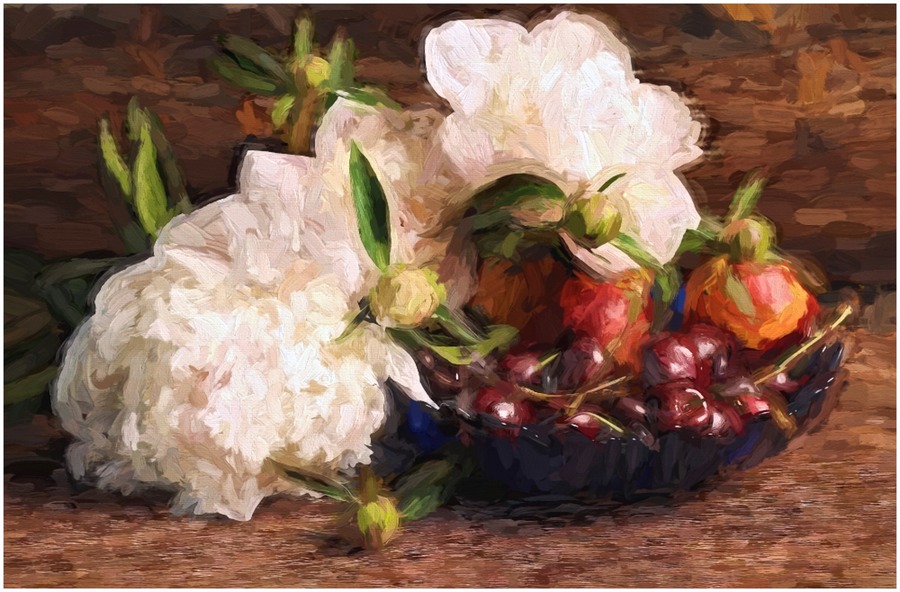 Still Life with Peonies